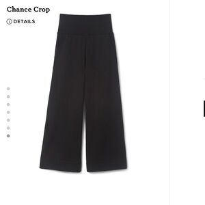 CAbi Black Ankle Cropped Pants